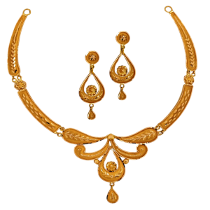 GOLD NACKLACE SET