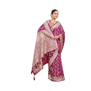 Woven Banarasi Jacquard Saree